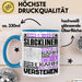 Slackliner Geschenk Kaffee-Tasse Geschenkidee für Slackliner Ich Bin Slackliner Ich Kann Es Dir Erklären Jedoch Nicht Für Dich Verstehen Spruch Lustig Blau Trendation