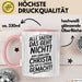 Christa Tasse Geschenk Alle Sagten Das Geht Nicht Aber Dann Kam Christa Und Hat Es Einfach Gemacht Geschenkidee Becher mit Name Rosa Trendation