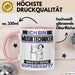 Musiktechniker Tasse Geschenk für Musiktechniker Geburtstag Lustiger Spruch Kaffee-Becher Was Ist Deine Superkraft Rosa Trendation