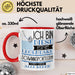 Schwimmsportlerin Tasse Geschenk Ich Bin Diese Eine Legendäre Schwimmsportlerin Von Der Alle Reden Geschenkidee Geburtstag Weihnachten Rot Trendation