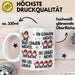Weihnachten Tasse Geschenk Glühwein Ein Glühwein Wichtel Swei Glühwein Wichtel Geschenkidee Lustiger Spruch Kaffee-Becher Weiß Trendation