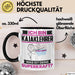 Kajaklehrer Tasse Geschenk für Kajaklehrer Geburtstag Lustiger Spruch Kaffee-Becher Was Ist Deine Superkraft Schwarz Trendation