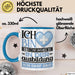 Rettungsassistentin Ausbildung Start Geschenk Tasse Ich Bin Rettungsassistentin In Der Ausbildung Ich Darf Das Kaffee-Becher Geschenkidee Blau Trendation