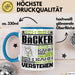 Bäcker Geschenk Tasse Geschenkidee für Bäcker Geburtstag Lustiger Spruch Ich Bin Bäcker Ich Kann Es Dir Erklären Aber Nicht Für Dich Verstehen Funny Blau Trendation
