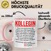 Büroarbeit Kollege Wertschätzung Tasse Geschenk Lustige Geschenkidee Spruch Kollegin Rosa Trendation