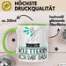 Geschenk für Kletterin Tasse Lustige Geschenkidee Geburtstag Ich Bin Kletterin Ich Darf Das Grün Trendation