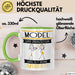 Model Und Prinzessin Tasse Geschenk Für Eine Model Geburtstag Was Ist Deine Superkraft Grün Trendation