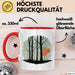 Eichhörnchen Tierliebhaber Tasse Geschenk Lustige Geschenkidee Spruch Rot Trendation