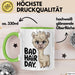 Alpaka Liebhaber Tasse Geschenkidee für Tierfreunde Grün Trendation