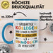 Büroarbeit Kollege Tasse Geschenk Lustige Geschenkidee Spruch Großartige Kollegen Sind Schwer Zu Finden Blau Trendation