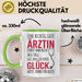Aerztin Tasse Geschenk Eine Richtig Gute Aerztin Danke Geschenkidee Beruf Grün Trendation