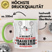 Haustiersanitäter Geschenk Tasse So Gut Kann Nur Ein Haustiersanitäter Aussehen Geschenkidee Kaffee-Becher Grün Trendation