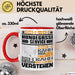 Hundegassi-Service Geschenk Kaffee-Tasse Geschenkidee für Hundegassi-Service Ich Bin Hundegassi-Service Ich Kann Es Dir Erklären Jedoch Nicht Für Dich Verstehen Spruch Lustig Rot Trendation