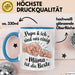 Mama Muttertag Tasse Becher Geschenk Lustige Geschenkidee Spruch Papa Und Ich Sind Uns Einig Mama Ist Die Beste Blau Trendation