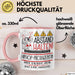 Hiphop-Produzentin Tasse Geschenk Lustig Abstand Halten Hochleistungs-Hiphop-Produzentin Mit Drang Zur Perfektion Bei Der Arbeit Rosa Trendation