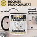 Tierheimmitarbeiter Tasse Geschenk für Tierheimmitarbeiter Geburtstag Lustiger Spruch Kaffee-Becher Was Ist Deine Superkraft Schwarz Trendation