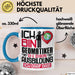 Geomatiker Ausbildung Tasse Geschenk Ich Bin Geomatiker In Der Ausbildung Ich Darf Das Geschenkidee Spruch Blau Trendation
