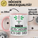 Geschenk für Keyboarderin Tasse Lustige Geschenkidee Geburtstag Ich Bin Keyboarderin Ich Darf Das Rosa Trendation