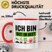 Garten Pflanzen Gärtner Tasse Geschenk Lustige Geschenkidee Spruch Ich Bin Gut Im Beet Rot Trendation
