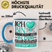 Krankenschwester Ausbildung Start Geschenk Tasse Ich Bin Krankenschwester In Der Ausbildung Ich Darf Das Kaffee-Becher Geschenkidee Blau Trendation