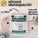 Aquarium-Enthusiast Tasse Geschenk für Aquarium-Enthusiast Geburtstag Lustiger Spruch Kaffee-Becher Was Ist Deine Superkraft Rosa Trendation