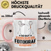 Fotograf Geschenk Tasse So Gut Kann Nur Ein Fotograf Aussehen Geschenkidee Kaffee-Becher Rosa Trendation