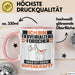 Tierverhaltensforscher Tasse Geschenk für Tierverhaltensforscher Geburtstag Lustiger Spruch Kaffee-Becher Was Ist Deine Superkraft Rosa Trendation
