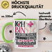 Medizinische Fachangestellte Ausbildung Start Geschenk Tasse Ich Bin Medizinische Fachangestellte In Der Ausbildung Ich Darf Das Kaffee-Becher Geschenkidee Grün Trendation