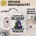 Realschule Bestanden Fachabitur Prüfung Zocker Tasse Geschenk Zuhause Gezockt Realschule Gerockt Kaffee-Becher Weiß Trendation