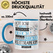 Reittrainerin Geschenk Becher Tasse Gott Schuf Alle Menschen Gleich Nur Die Besten Durfeten Reittrainerin Werden Geschenkidee Lustig Blau Trendation