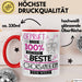 Chorsängerin Geschenk Becher Tasse Gott Schuf Alle Menschen Gleich Nur Die Besten Durfeten Chorsängerin Werden Geschenkidee Lustig Rot Trendation