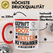 Keyboarder Geschenk Lustiger Spruch für Keyboarder Geschenkidee Bester Keyboarder Der Welt Rot Trendation