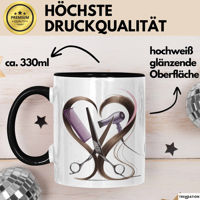 Friseur Tasse Geschenk Lustige Geschenkidee Spruch Für Haar Künstler Trendation
