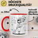 Flugbegleiter Tasse Geschenk Lustige Geschenkidee Spruch Für Reise Crew Rot Trendation