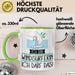 Geschenk für Windsurferin Tasse Lustige Geschenkidee Geburtstag Ich Bin Windsurferin Ich Darf Das Grün Trendation
