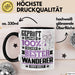 Wanderer Geschenk Lustiger Spruch für Wanderer Geschenkidee Bester Wanderer Der Welt Schwarz Trendation