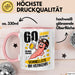 60. Geburtstag Tasse Geschenk Lustige Geschenkidee Spruch 60 Jahre Ist Es Her Da War Ich Der Schnellste Im Verkehr Rosa Trendation