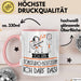 Geschenk für Tonstudio-Besitzerin Tasse Lustige Geschenkidee Geburtstag Ich Bin Tonstudio-Besitzerin Ich Darf Das Rosa Trendation