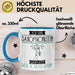 Saxophonistin Tasse Geschenk Ich Bin Saxophonistin Warum Weil Ich Es Kann Geschenkidee Geburtstag Blau Trendation