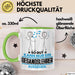 Gesangslehrer Geschenk Tasse So Gut Kann Nur Ein Gesangslehrer Aussehen Geschenkidee Kaffee-Becher Grün Trendation