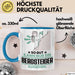 Bergsteiger Geschenk Tasse So Gut Kann Nur Ein Bergsteiger Aussehen Geschenkidee Kaffee-Becher Blau Trendation