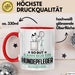 Hundepfleger Geschenk Tasse So Gut Kann Nur Ein Hundepfleger Aussehen Geschenkidee Kaffee-Becher Rot Trendation