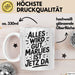 Marlies Tasse Geschenk Alles Ist Gut Marlies Ist Jetz Da Geschenkidee Becher mit Name Weiß Trendation