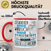 Segellehrerin Tasse Lustiges Geschenk Studieren Kann Wirklich Jeder Nur Die Besten Werden Segellehrerin Rot Trendation