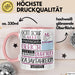 Kajakfahrerin Geschenk Becher Tasse Gott Schuf Alle Menschen Gleich Nur Die Besten Durfeten Kajakfahrerin Werden Geschenkidee Lustig Rosa Trendation