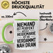 Heidemarie Tasse Geschenk Niemand Ist Perfekt Heidemarie Verdammt Nah Dran Geschenkidee Grün Trendation