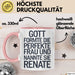 Renate Tasse Geschenk Gott Formte Die Perfekte Frau Renate Geschenkidee Rosa Trendation
