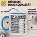 Landwirt Geschenk Tasse Lustiger Spruch Geschenkidee Ein Landwirt Ist Gleichzeitig Ein Blau Trendation