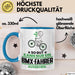 BMX-Fahrer Geschenk Tasse So Gut Kann Nur Ein BMX-Fahrer Aussehen Geschenkidee Kaffee-Becher Blau Trendation