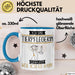 Tierpflegerin Tasse Geschenk Ich Bin Tierpflegerin Warum Weil Ich Es Kann Geschenkidee Geburtstag Blau Trendation